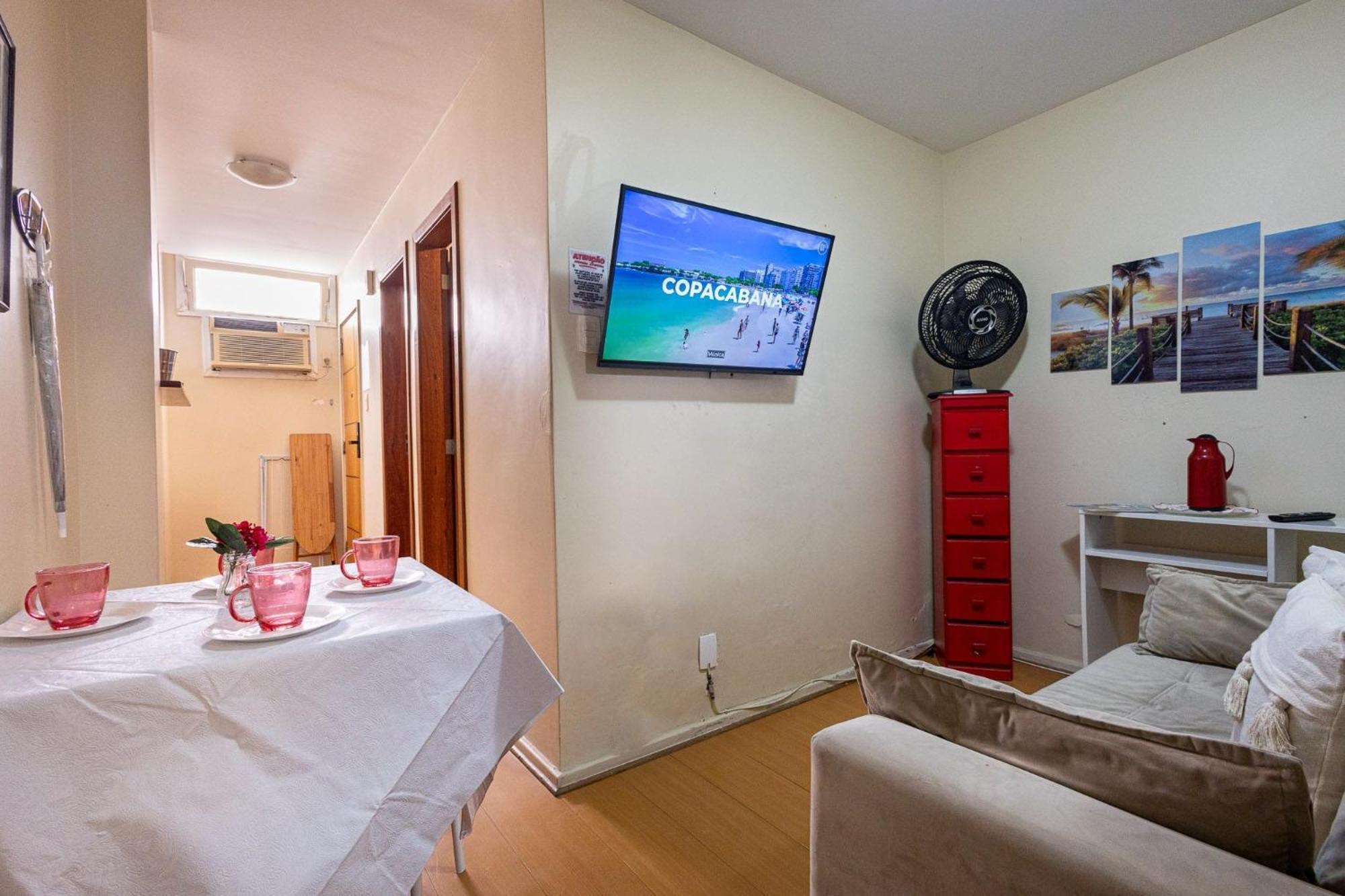 Apartamento Copacabana 200M Da Praia - Wifi Gratis - Cp5 Rio de Janeiro Exterior photo